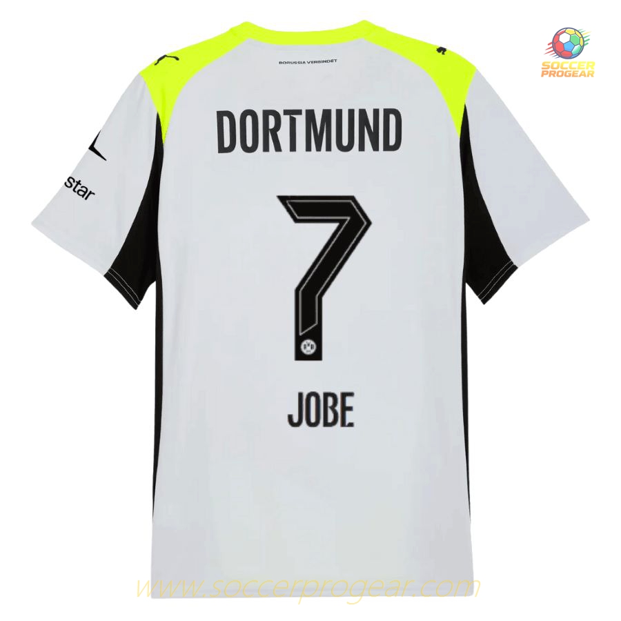 Football Soccer Team Shirt BVB Dortmund Away 2025-2026 Season Jobe