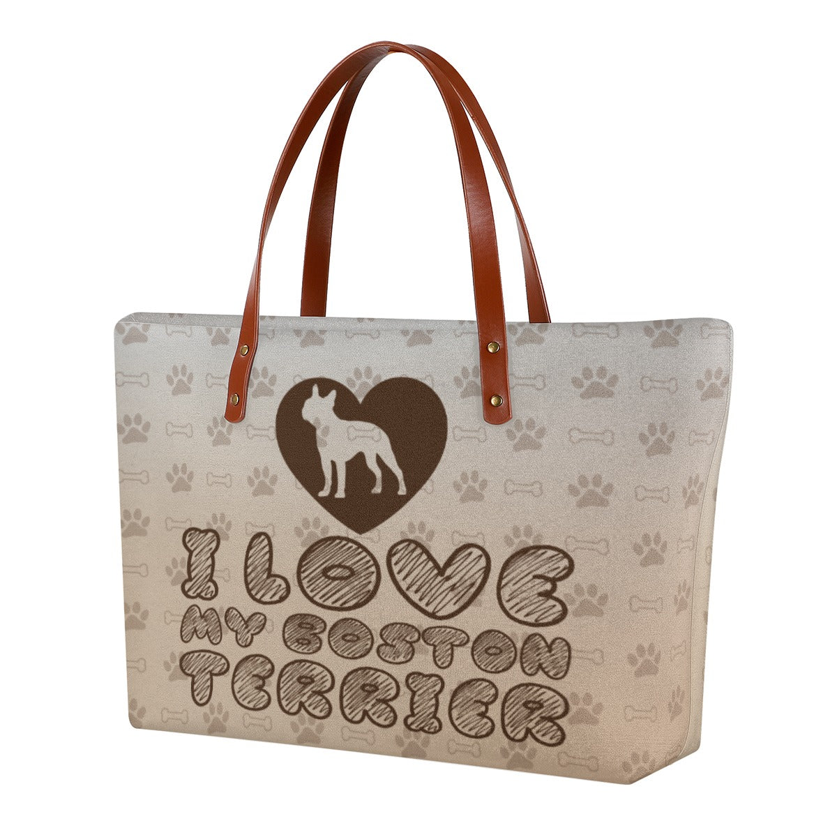 Finn- Women's Tote Bag for Boston Terrier lovers