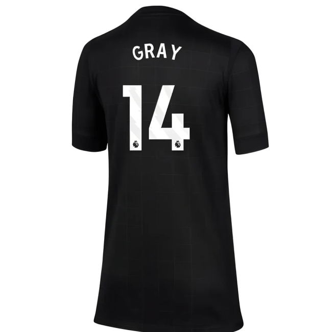 2025-2026 Tottenham Away Top (Kids) (Gray 14)