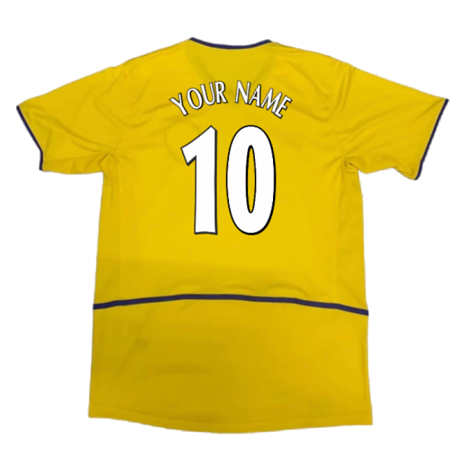 Retro Jersey 2002-2003 Leeds Away Stretchable Legendary Excellent#600