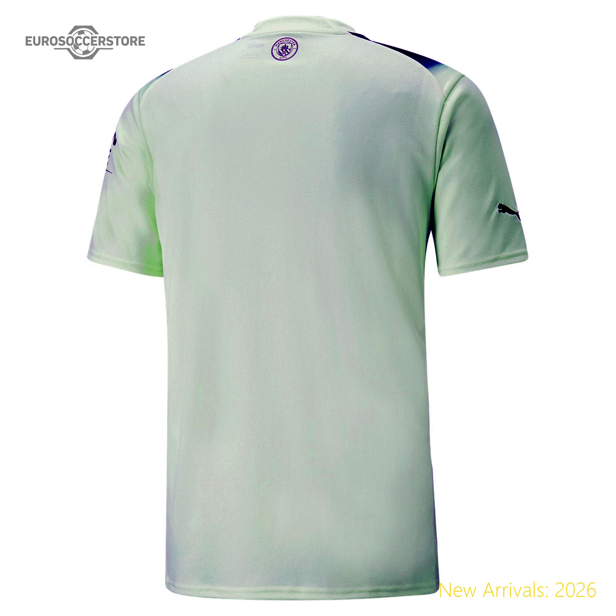 Official Team Merchandise Men Mci Team High-quality Third Jersey 2023