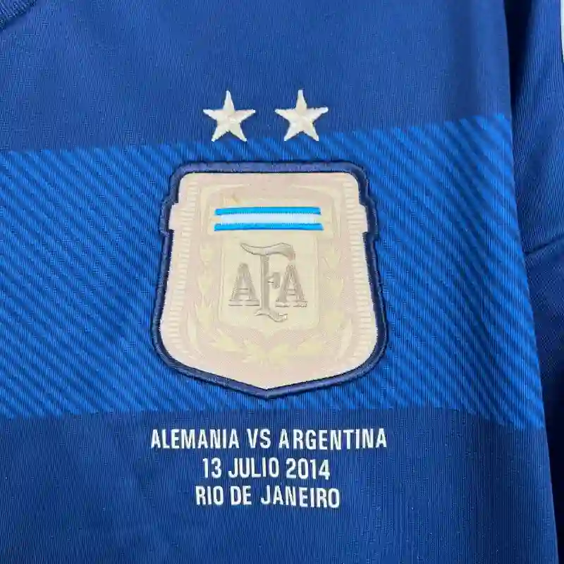 2014 Long Sleeve Argentina Jersey retro kit