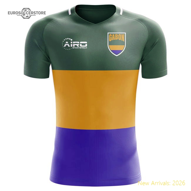 Gabon Concept 20252026 Home Premium Jersey Breathable Breathable