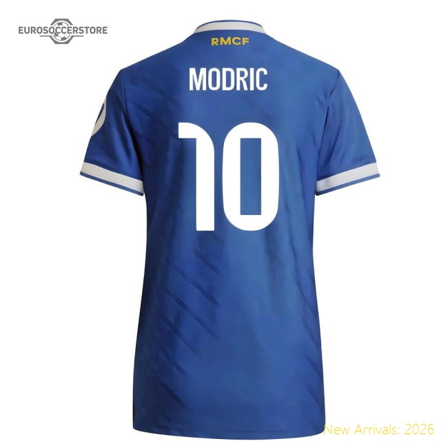 Professional-Grade 2025-2026 Real Madrid Authentic Third Shirt (Womens) (Modric