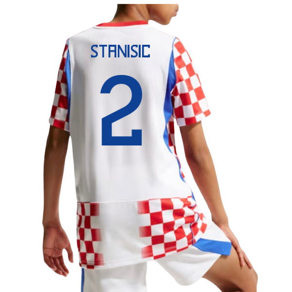 Replica Croatia 2026-2027 Home Shirt (Kids) (Stanisic 2)