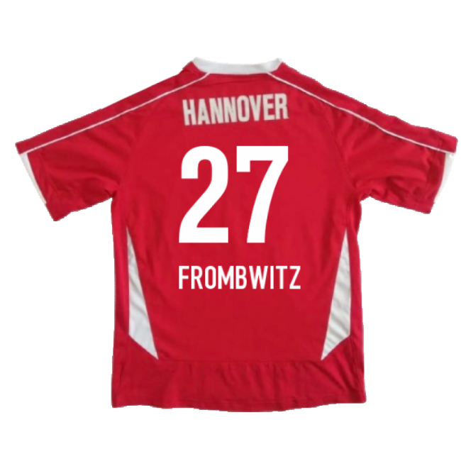 Official Hannover 2008-09 Home Shirt ((Excellent) M) (Frombwitz 27)