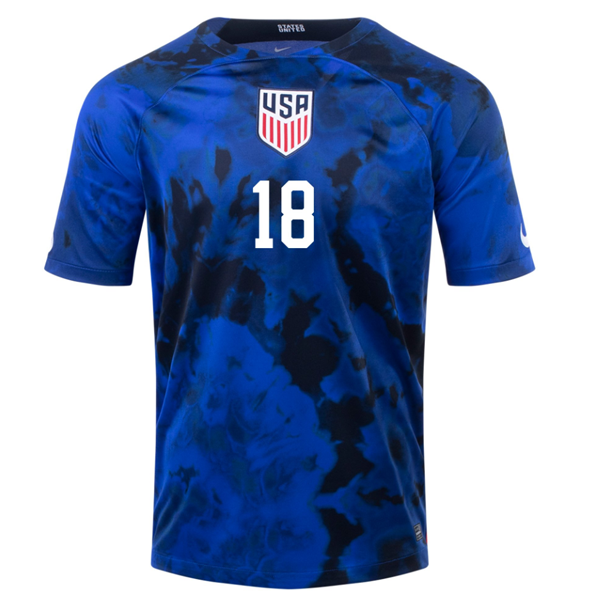 USA 2022-2023 Away Football Shirt –  Player Version S
