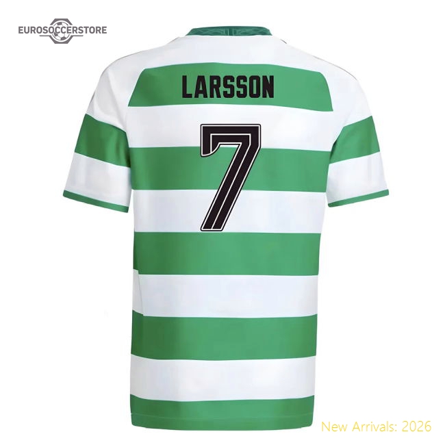 Football Team Kids Non-toxic Larsson Jersey 2024-2025 Soft-touch