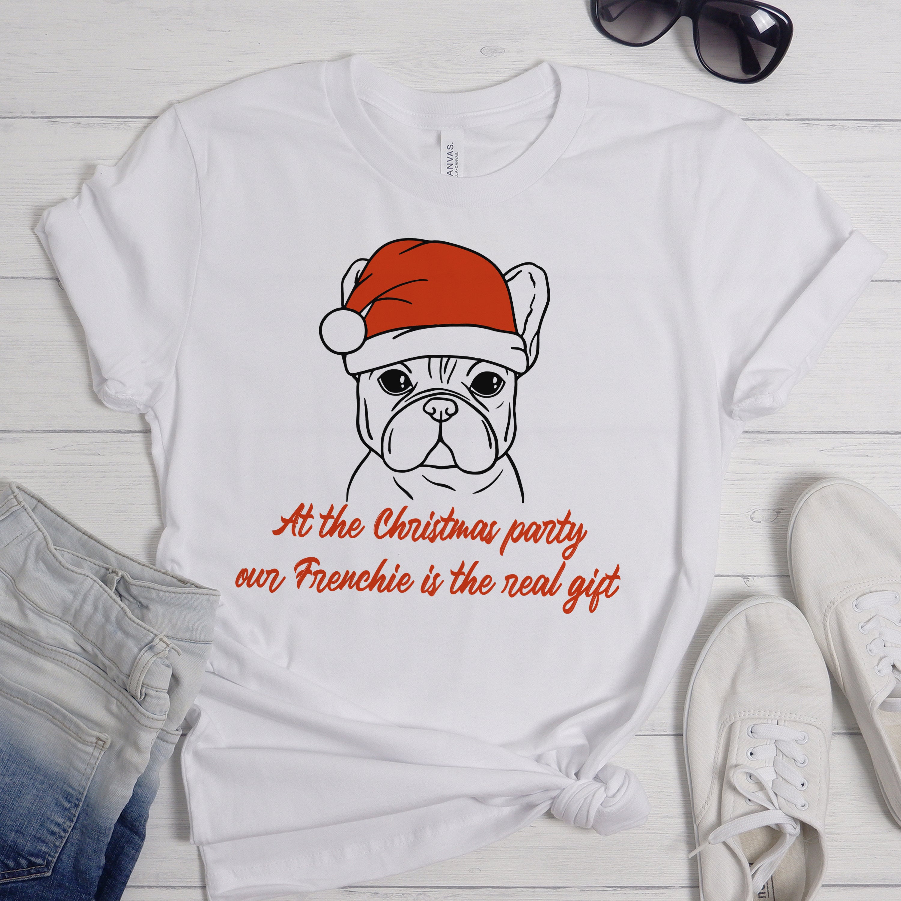 French Bulldog Holiday Fashion Unisex T Shirt Cute Frenchie Essential