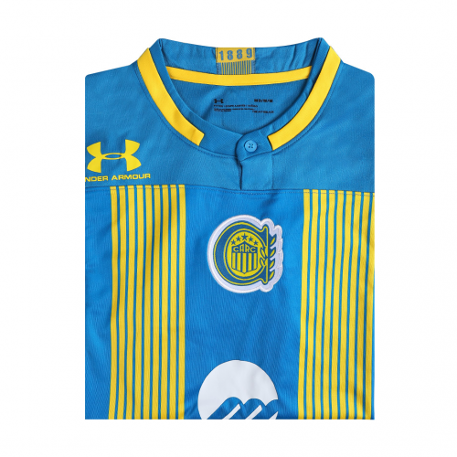 Advanced Fabric Rosario Central 20-21 Home Blue Soccer Jersey Shirt