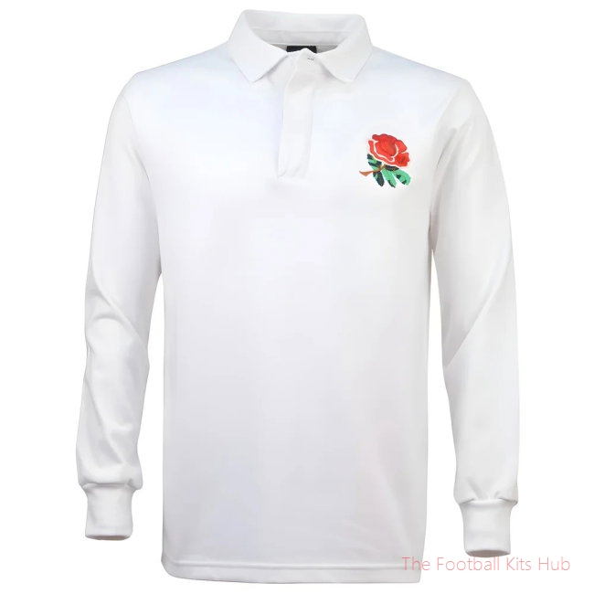 England 'S Vintage Kids Rugby 1980 Shirt (Kids) (Your Name)