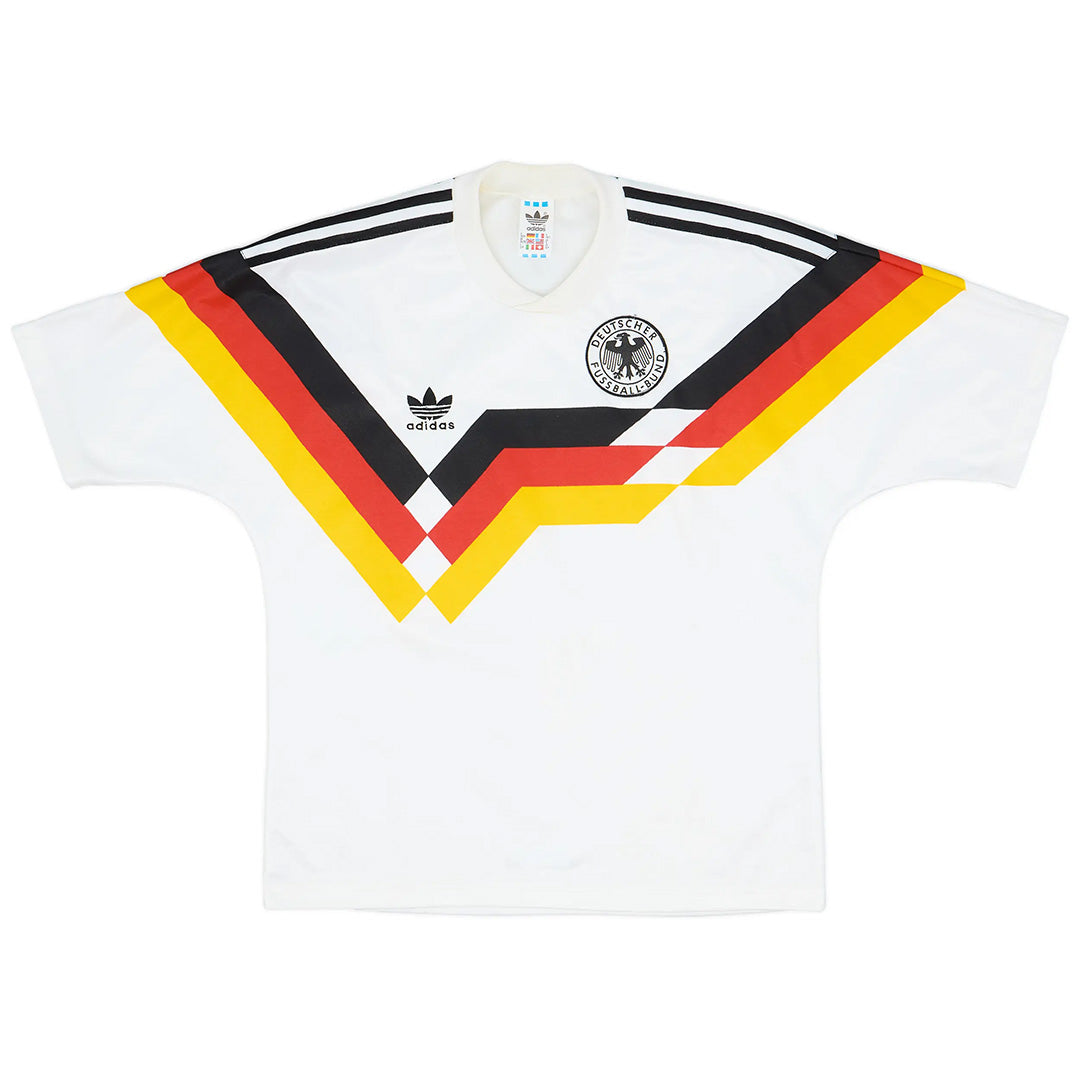 Soccer Jersey Germany Home Retro 1990 Authentic Kit