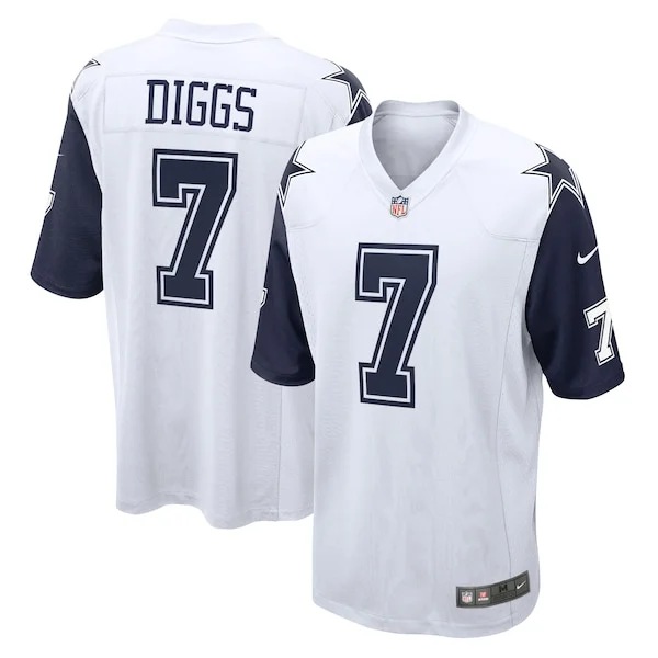 Dallas Cowboys Game NFL Jersey - White | Pro-Level Football Apparel