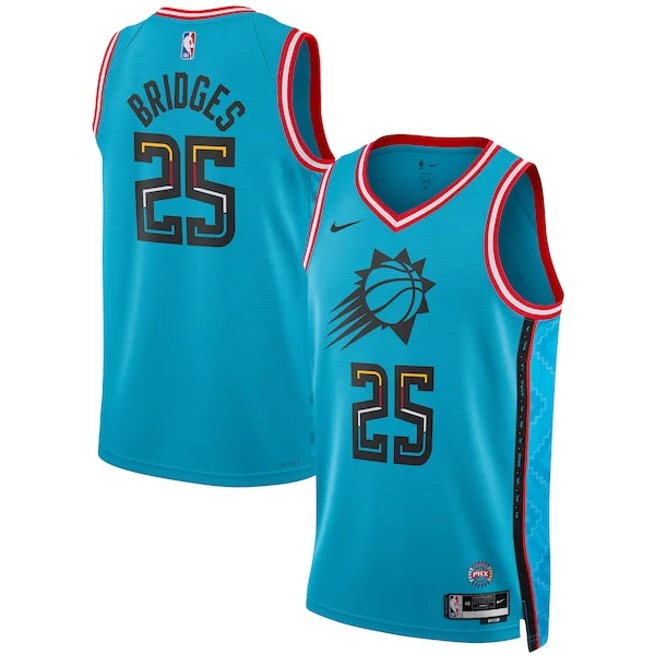 Mikal Bridges PHX Basketball Jersey - Great Value - Licensed Product