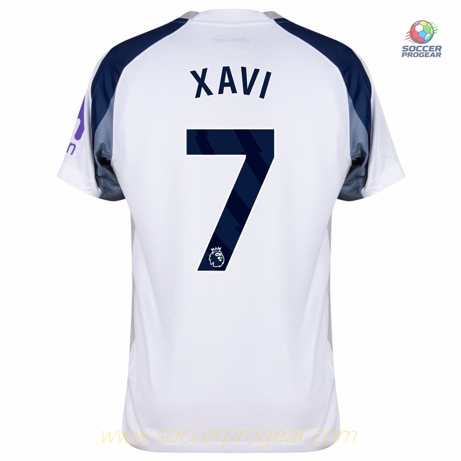 Tottenham Home Football Team Jersey 2025/26 Collection Xavi