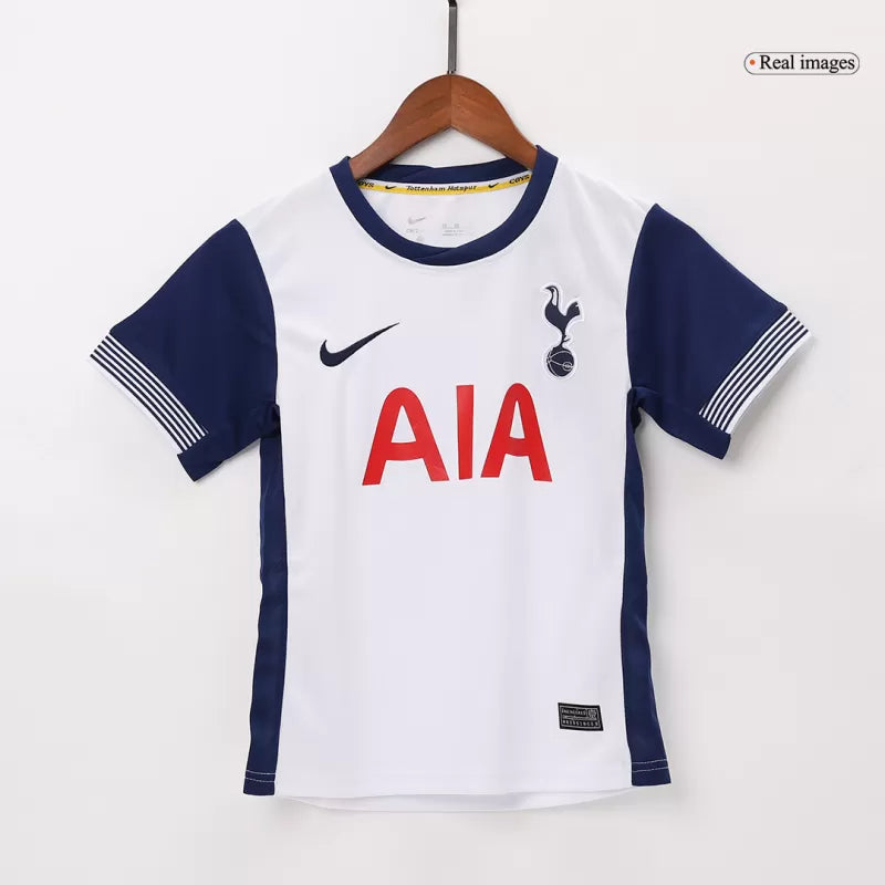 Tottenham Hotspur Kids Home Soccer Jersey 2024/25 (Jersey+Shorts)Authe