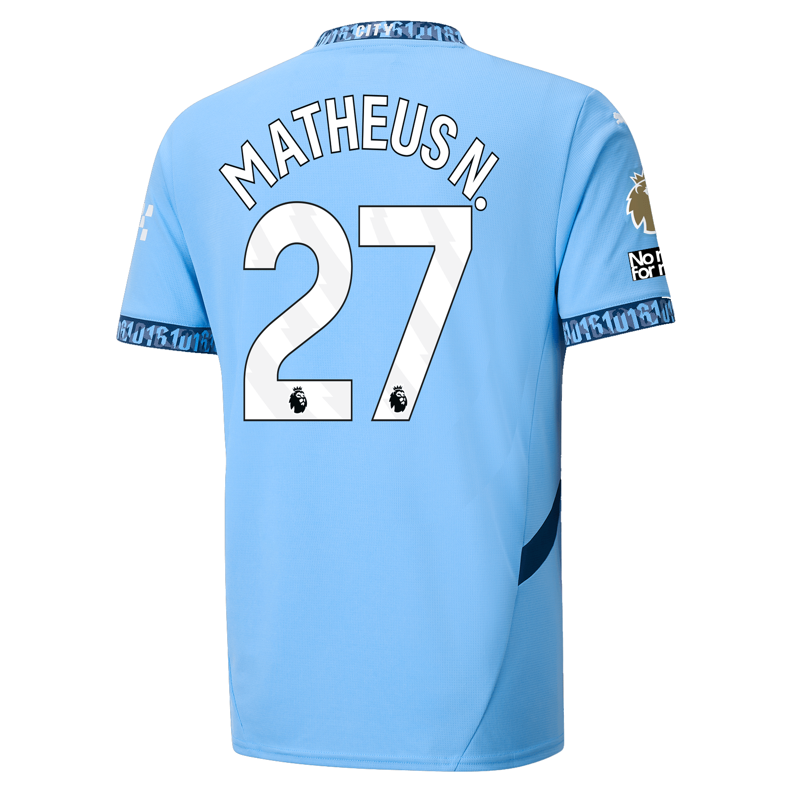 Manchester City Blue) 2024-2025 UCL Home Jersey – Authentic Shirt