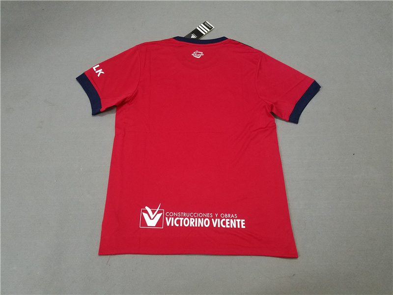 Moisture Wicking Osasuna Home 201718 Soccer Jersey Shirt