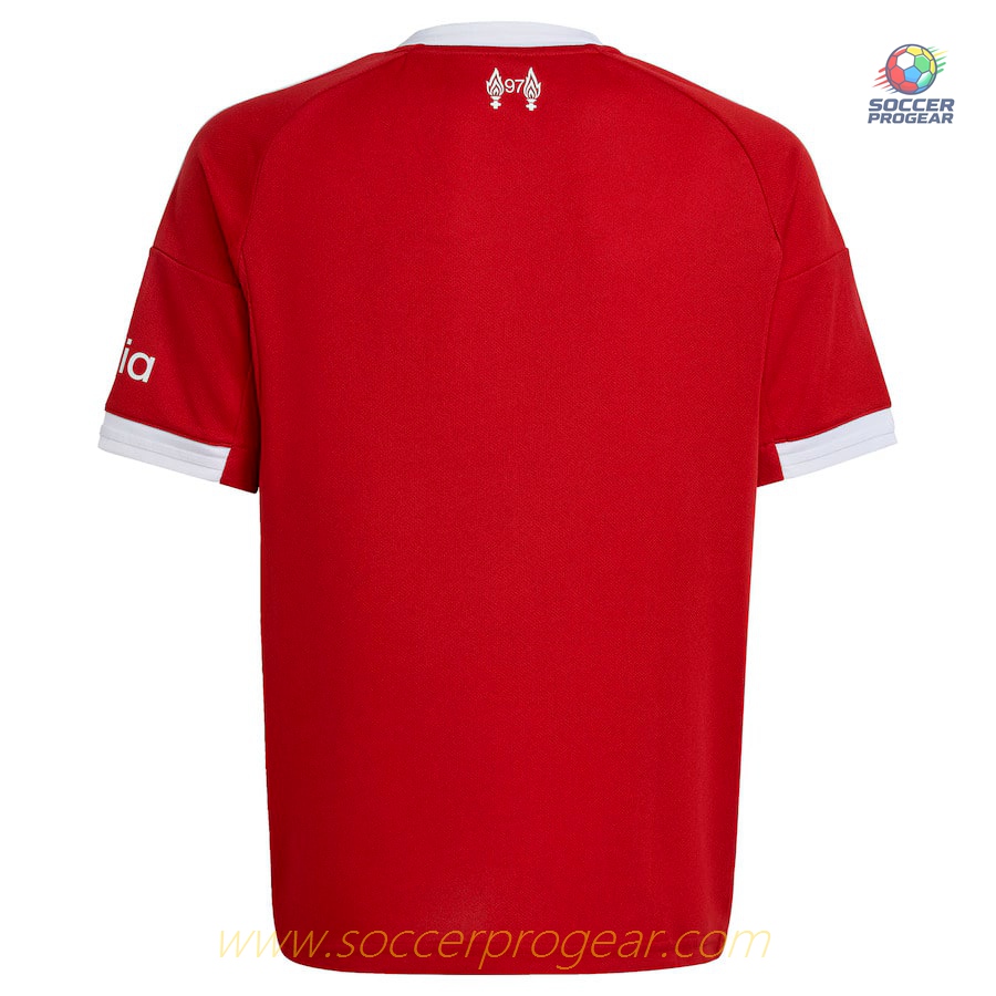 Liverpool Home Youth Team Jersey 2025-2026 Season