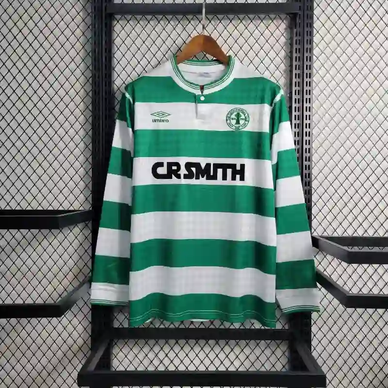 1987-1988 Long Sleeved Celtics Jersey retro kit