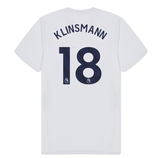 Top-grade Tottenham Hotspur Hotspur Poly T-shirt (white) (klinsmann