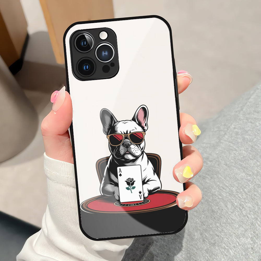 Stylish Buddy - Iphone & Samsung Glass Case for French Bulldog Lovers