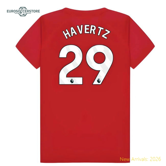 Child-friendly Arsenal Kids Havertz Jersey 2024-2025 Quick-dry