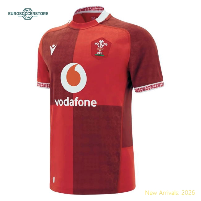 Wales Children 2025 Home Jersey Shirt Football Fan Supporter Collection