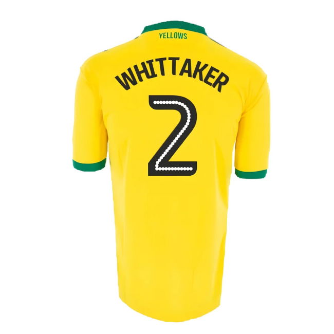Norwich City 2016-17 Home Shirt ((Good) XXL) (Whittaker 2)