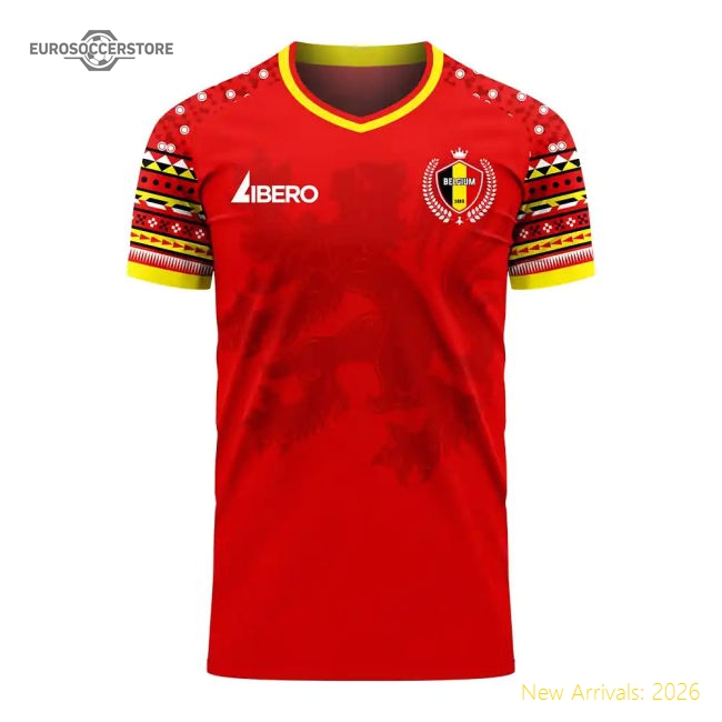 Professional Belgium 2025-2026 Official Home Kit Breathability