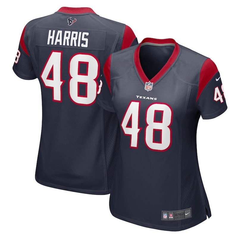 None Christian Harris HOU Texans Vintage Premium Jersey for NFL Fans