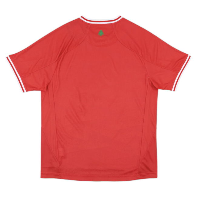 Official 2025-2026 Lebanon Home With Retro Design - Machine Washable