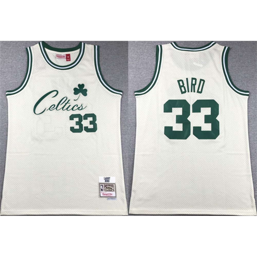 Performance Jersey Boston Celtics 33 White - - NBA Collection