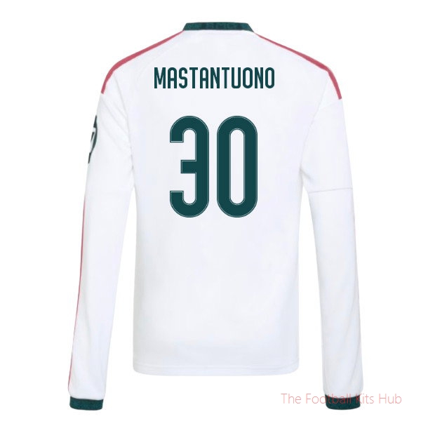 Real Madrid 2026-2027 Long Sleeve Home Shirt (Kids) (Mastantuono 30)
