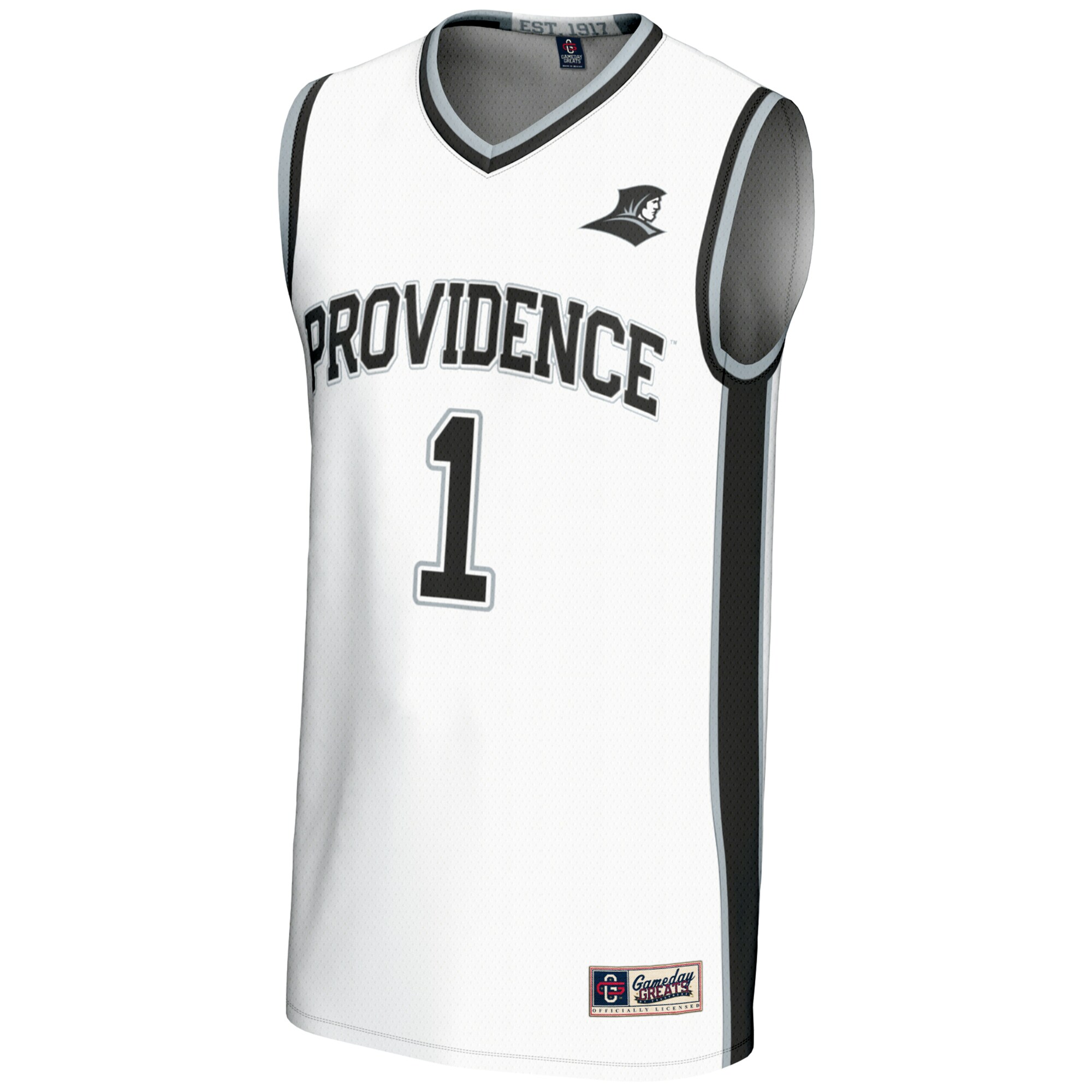 [DDG] Providence Friars GameDay Greats Unisex Lightweight Basketball Jersey - White