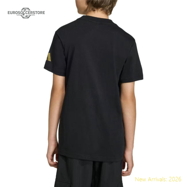 FIFA World Cup 2026 Official Emblem T-Shirt (Black) - Kids
