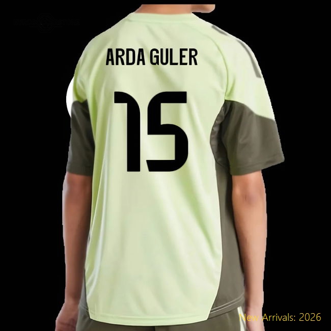 Football Team Kids Arda Guler Gentle Jersey Dri-fit Stretchy