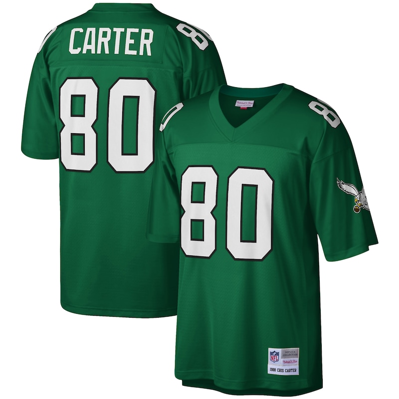 None Cris Carter PHI Eagles Legendary Great Value Jersey Football Appa