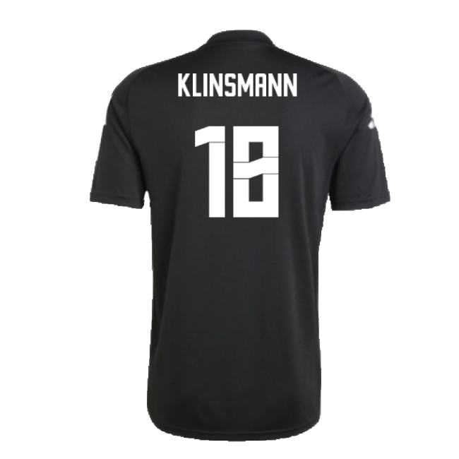 2024-2025 Germany Pre-Match Shirt (Black) (Klinsmann 18)