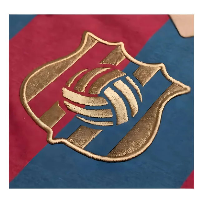 Authentic 2025-2026 Barcelona Football Shirt With Retro Design