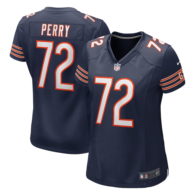 None William Perry Record-Breaker CHI Bears Genuine Jersey Football Ap