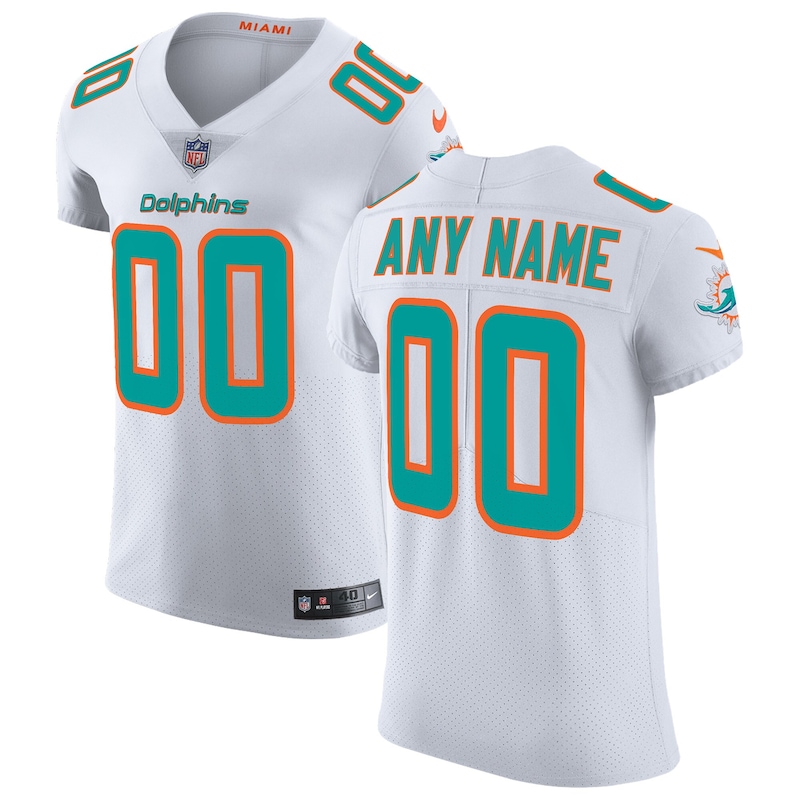 None  Team Captain MIA Dolphins Authentic Jersey for NFL Fans
