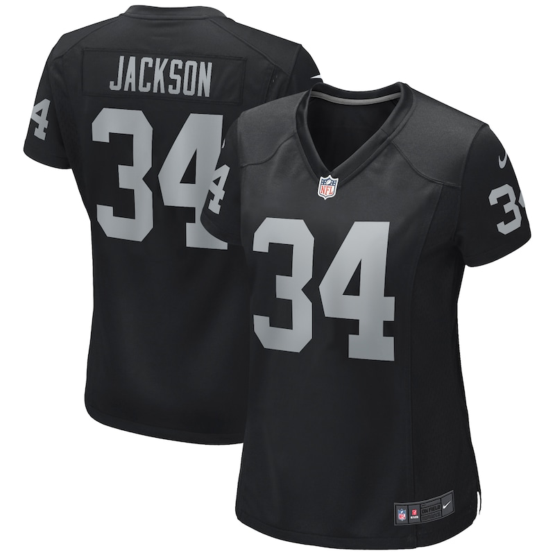 None Bo Jackson LV Raiders Bold Officially Licensed Jersey Game Day We