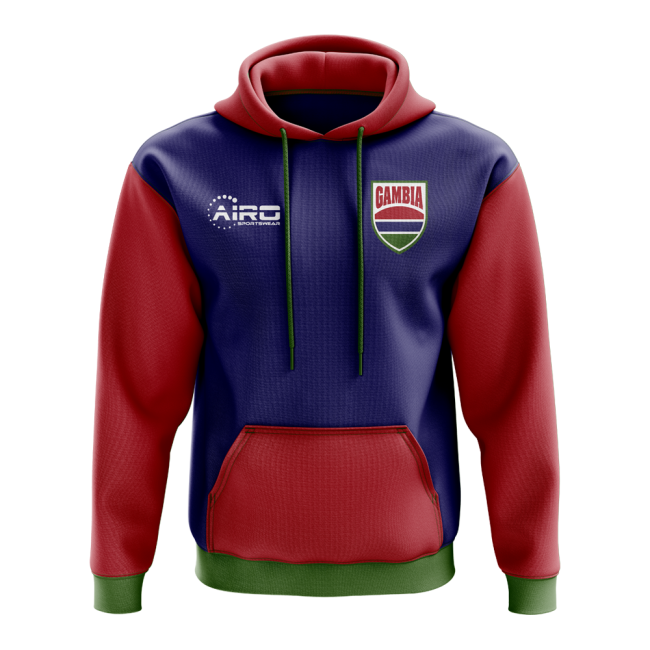 Fan-Favorite Pro-Grade Gambia Concept Country Football Hoody (Navy)