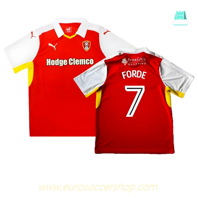 Rotherham 2016-17 Home Shirt ((Good) XL) (Forde 7)