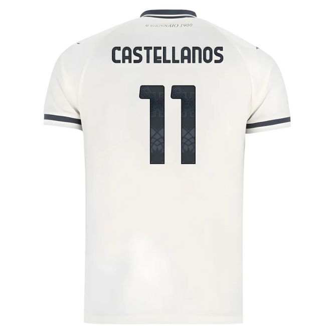 2025-2026 Lazio Away Shirt - Kids (Castellanos 11)