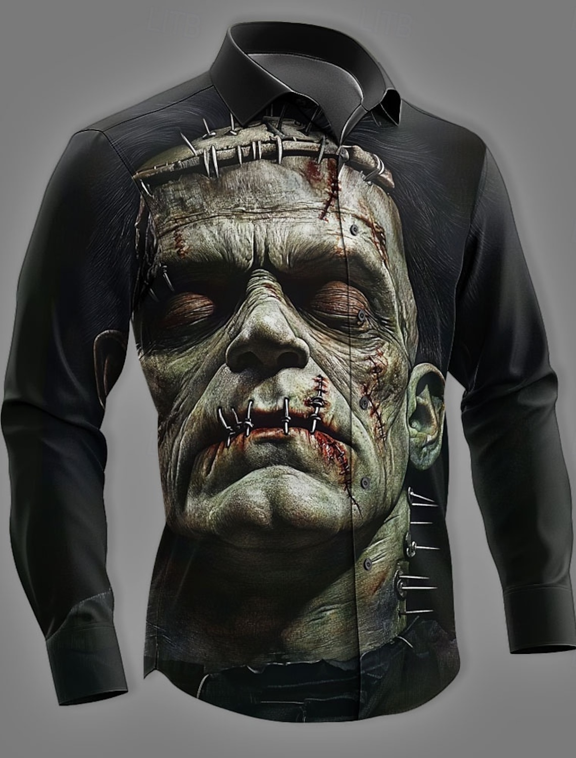 Men's Zombies 3D T Shirt Short Sleeve Print Crew Neck Exaggerated