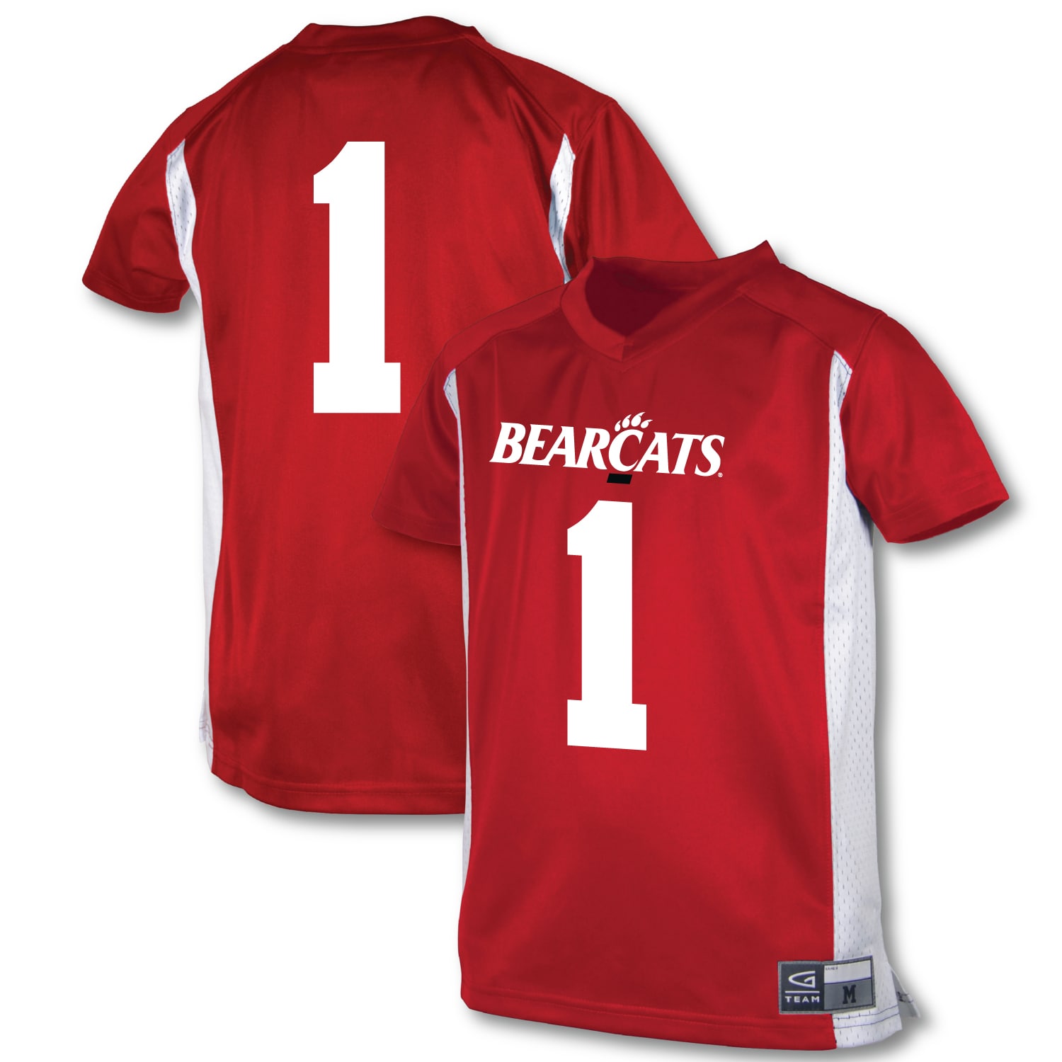 [NJP] Women's Cincinnati Bearcats Garb Football Jersey - Red