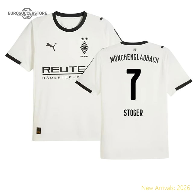 High-quality 2025-2026 Borussia Mgb Home Shirt (stoger 7) - Affordable
