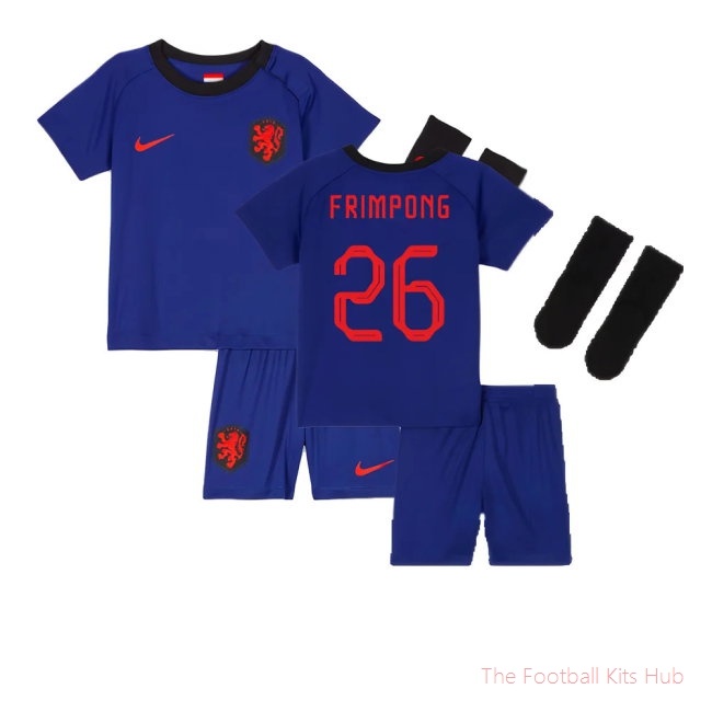 [LK] 2022/23 Netherlands Away Mini Kit (Frimpong 26)